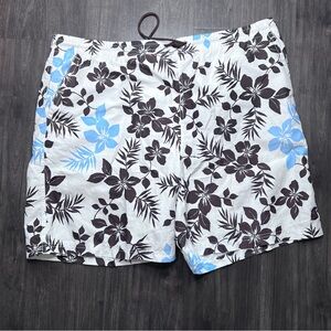 Nautica Floral Print Swim Shorts